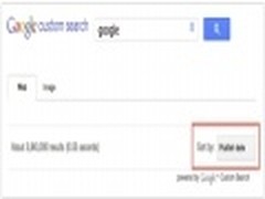 Google Custom Search增排序和过滤功能