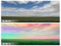巧用美图秀秀自制幻彩云霞天空奇观