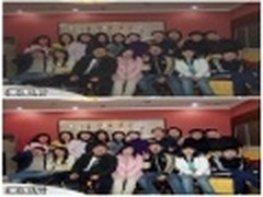 留住灿烂笑容 美图秀秀修复集体照