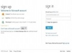 Windows 8系统中微软账户Web版首度曝光