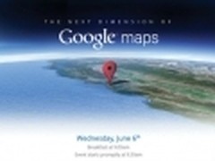Google将于6日展示Google Maps新维度