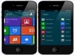 iPhone运行有趣的Windows 8 Metro界面