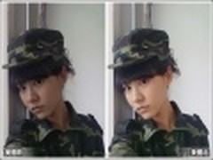 手机美图秀秀2.0快速美白 分享军训美照