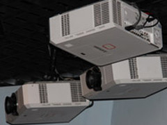 三菱液晶工程投咸宁博物馆应用案例