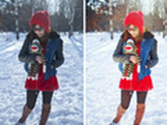下雪了！美图秀秀让雪景照顷刻焕发光彩