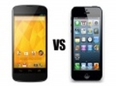 谷歌Nexus 4和苹果iPhone 5大对比