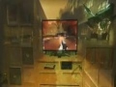 微软展示IllumiRoom虚拟现实游戏设备