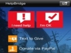 微软发布灾难帮助类的应用HelpBridge