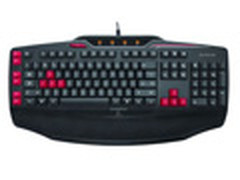 可编程按键 罗技游戏键盘G103仅139包邮