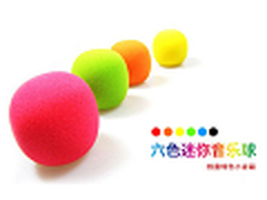 棉花糖会唱歌 彩色迷你音乐球仅售39元