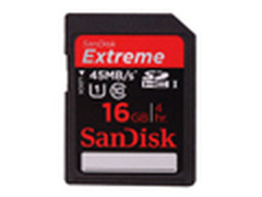 SanDisk至尊极速45MB/s 16G存储卡 99元