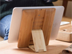 回归质朴生活 iPad创意竹制底托仅36元