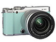 复古型微单 富士X-A1薄荷绿礼盒装2589