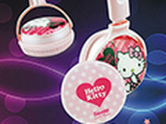 萌萌哒HelloKitty头戴式耳机团购仅需99
