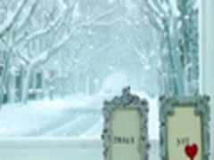 化繁为简 巧用逼真场景合成窗外雪花图