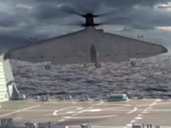 一千公里的军用无人机 Tern2018年试飞