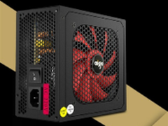 真纳米风扇！aigo爱国者 电竞500电源