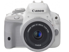 女生最爱白色单反 佳能100D仅售3199元