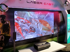 现场直击 海信CES 2017展台4K激光电视