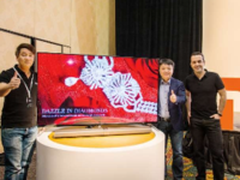 小米电视4 CES首发 无边框+杜比全景声