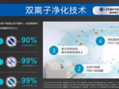 柜式也带双离子 松下尊逸新品健康上市