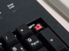 CES2017樱桃展示静音轴版本机械键盘