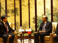澳柯玛李蔚会见韩国大有万都CEO朴圣官