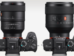 索尼新100mm F2.8与85mm F1.8大小对比
