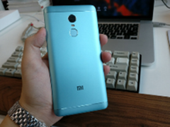 颜值还不错 红米Note4X蓝绿色真机曝光