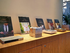 极米全线无屏电视亮相AWE 双色激光大亮