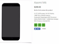 小米6搭索尼IMX400 支持超慢动作拍摄