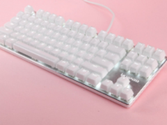 雷柏V500S冰晶版背光游戏机械键盘体验