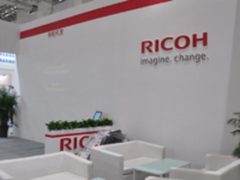     理光投影机参展河北教育装备展