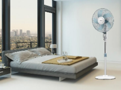 低耗能 超静音 美的落地扇国美满减热促