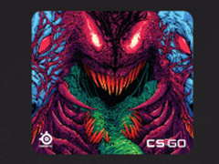 赛睿QcK+暴怒野兽限量版鼠标垫京东首发