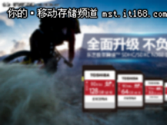 极至瞬速瞬息而就 东芝N302 SD卡促销价