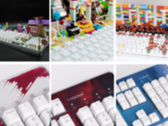 键盘面上玩乐高 i-rocks静电容