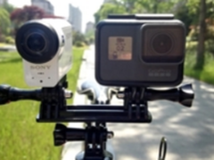  骑行中的对决  索尼X3000与黑狗5对比