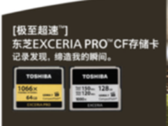 极至瞬速，东芝(TOSHIBA) EXCERIA CF存储卡