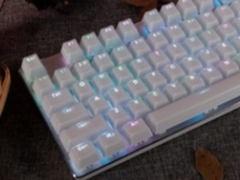 幻醒冰晶夏日 雷柏V500RGB冰晶版幻彩背光游戏机械键盘驱动全解