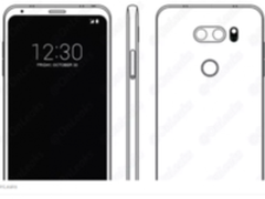 回归传统/全面屏亮眼 LG V30用户手册渲染图曝光