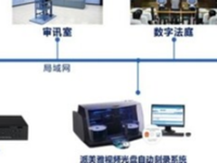 派美雅专业数字庭审光盘自动刻录打印系统