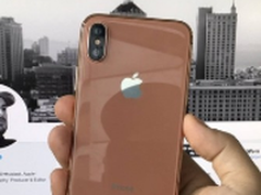 金铜色iPhone 8就是这样 你能接受么？