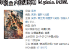 大数据舆情分析：全方位解读《战狼2》