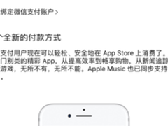 App Store支持微信支付 去年接入支付宝