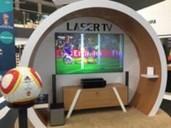 海信IFA展出旗舰产品激光电视 大屏电视畅享足球体验