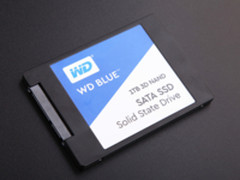 64层堆叠 WD Blue 3D NAND SSD 1TB评测