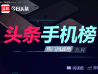 今日头条9月大数据公布 魅蓝再次成关注点