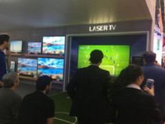 海信双色4K激光电视遭外商强势“围观”