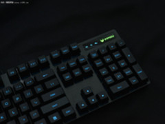 首次搭载欧姆龙轴 雷柏V806机械键盘评测